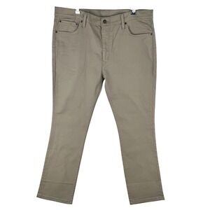 Levi's 511 Slim Fit Pants Men 40x30 Khaki Tan Stretch Twill Trousers NWT